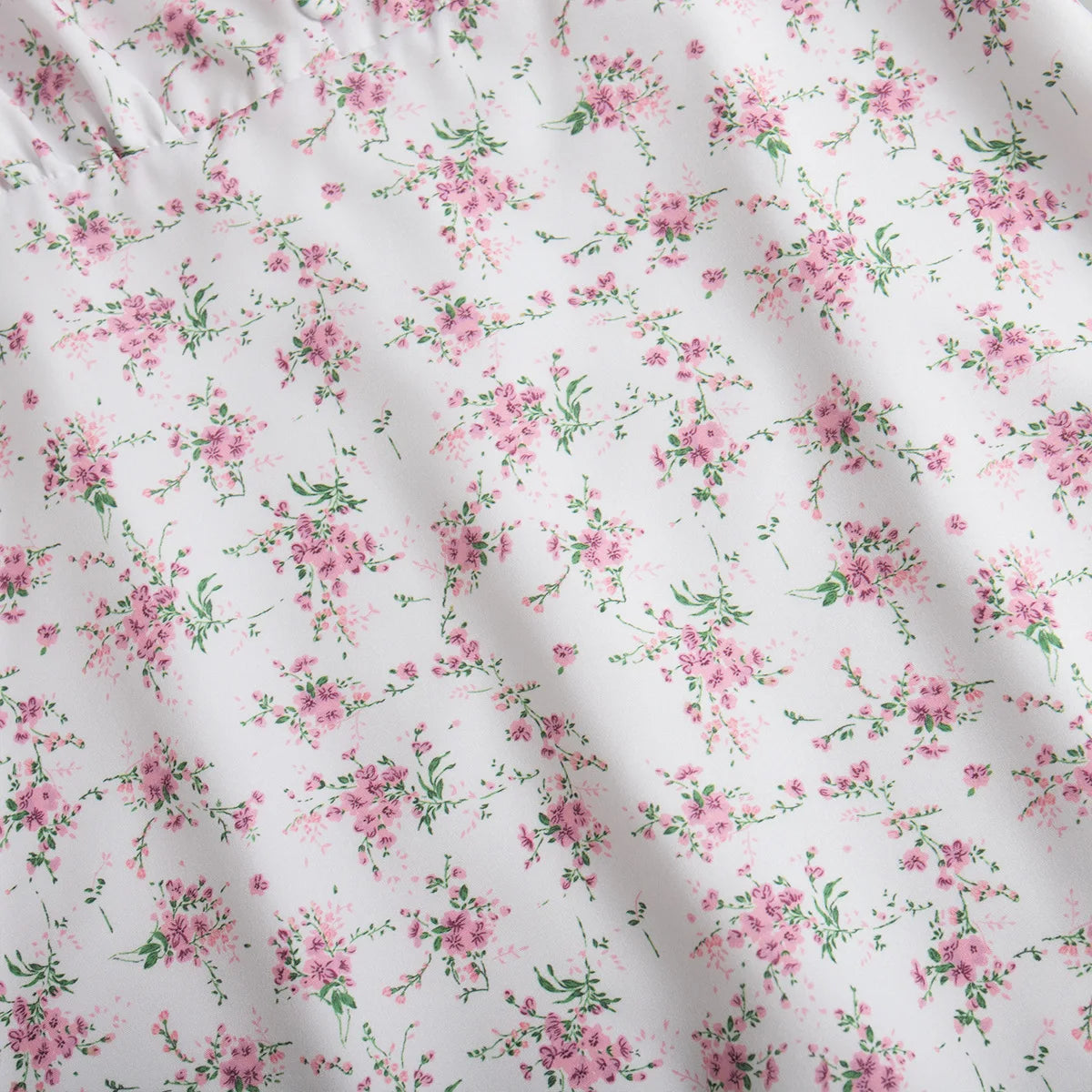 New Summer Women's Printed Short Sleeved Long Dress,Casual Dress,Woman's Clothing,Floral Dresses,White Dresses