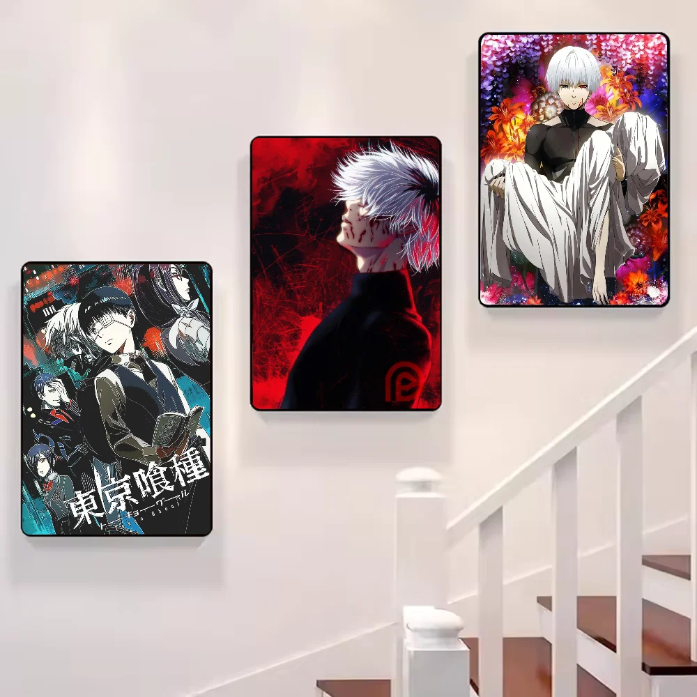 Anime Tokyo Ghoul Poster HD art sticky wall waterproof home living room bedroom bar aesthetic decoration