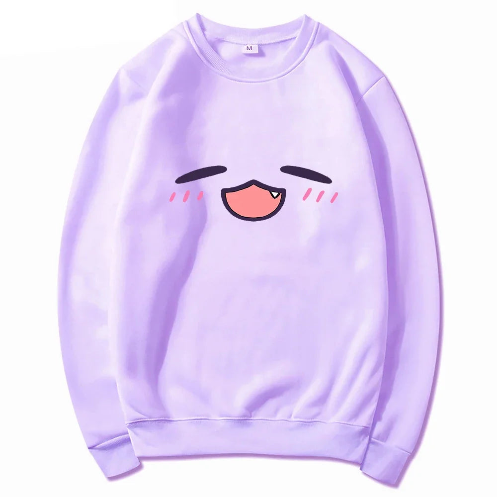 Hooded sweatshirt Anime Hololive hooded sweatshirt winter spring and autumn top unisex sweatshirt retro Harajuku sweatshirt